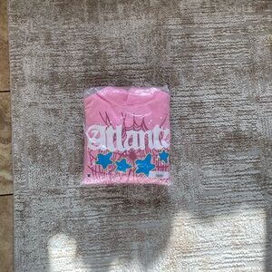 Pink Graphic 'Atlanta' Spyder hoodie